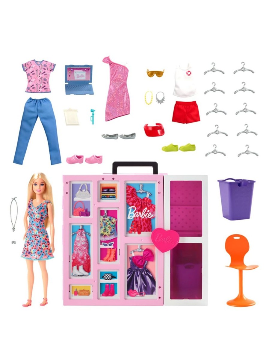 Toys Barbie Dolls & Doll Houses | Fashionistas Dream Closet Doll And Playset