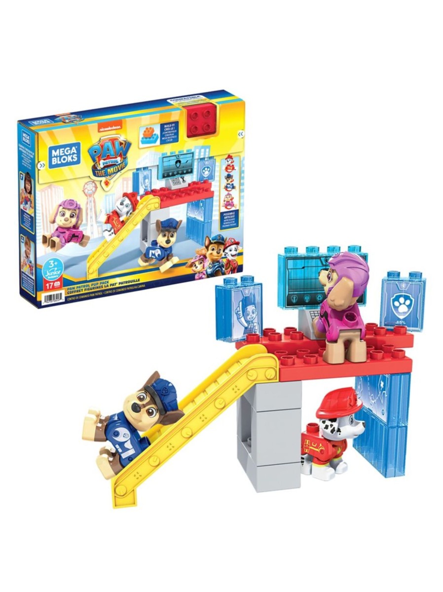 Toys Paw Patrol Building Blocks & Sets | Mega Bloks Pup Pack Set