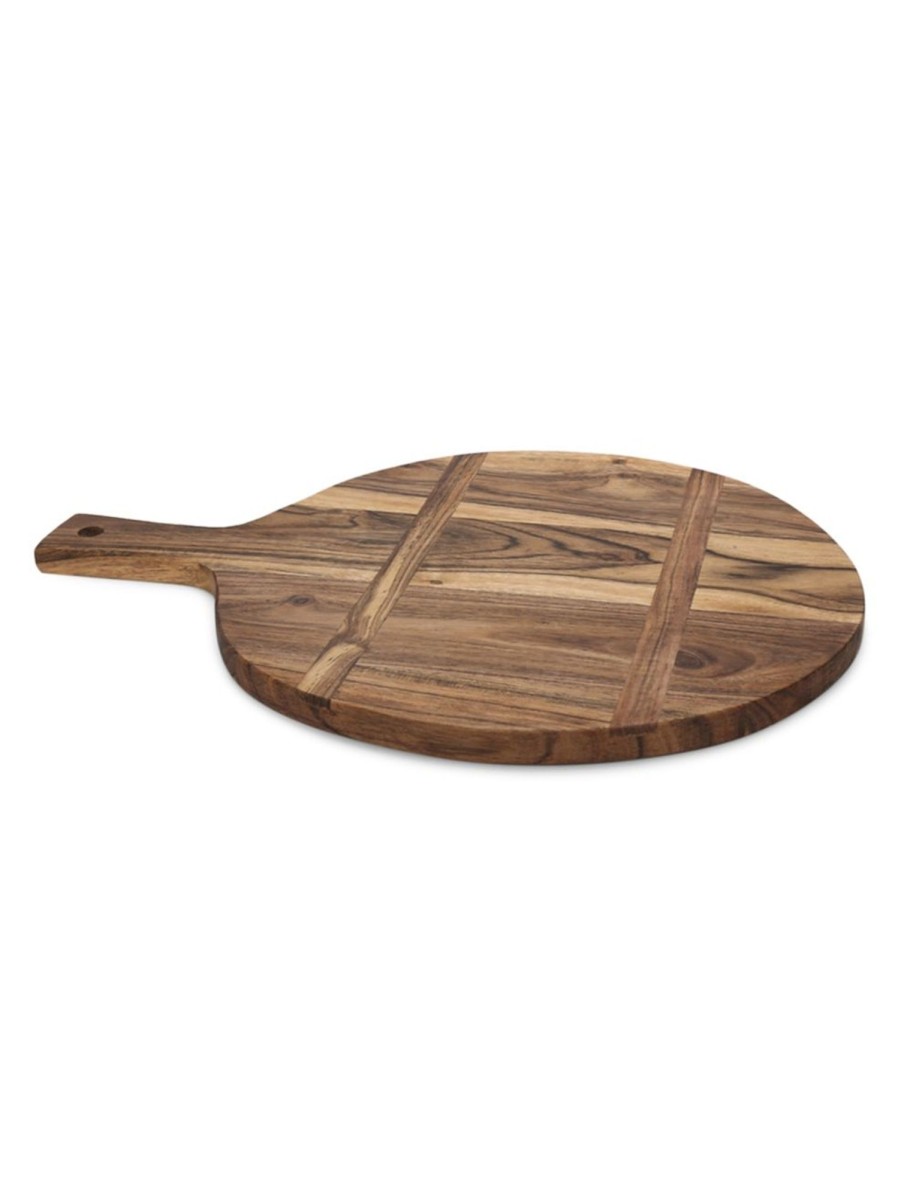 Home Living Anko Serveware | Acacia Round Paddle Serve Board