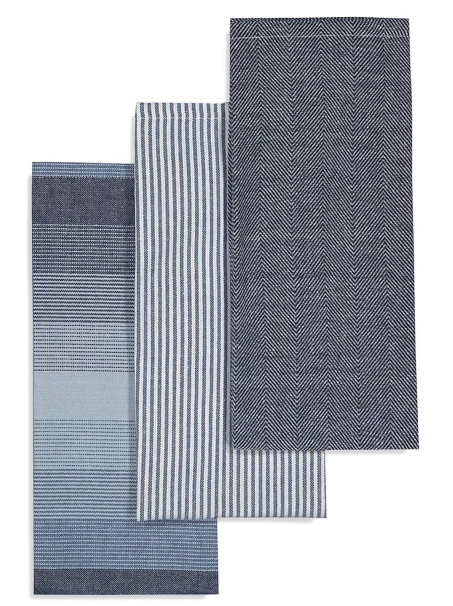 Home Living Anko Linens & Tea Towels | 3-Piece Textured Tea Towel Set