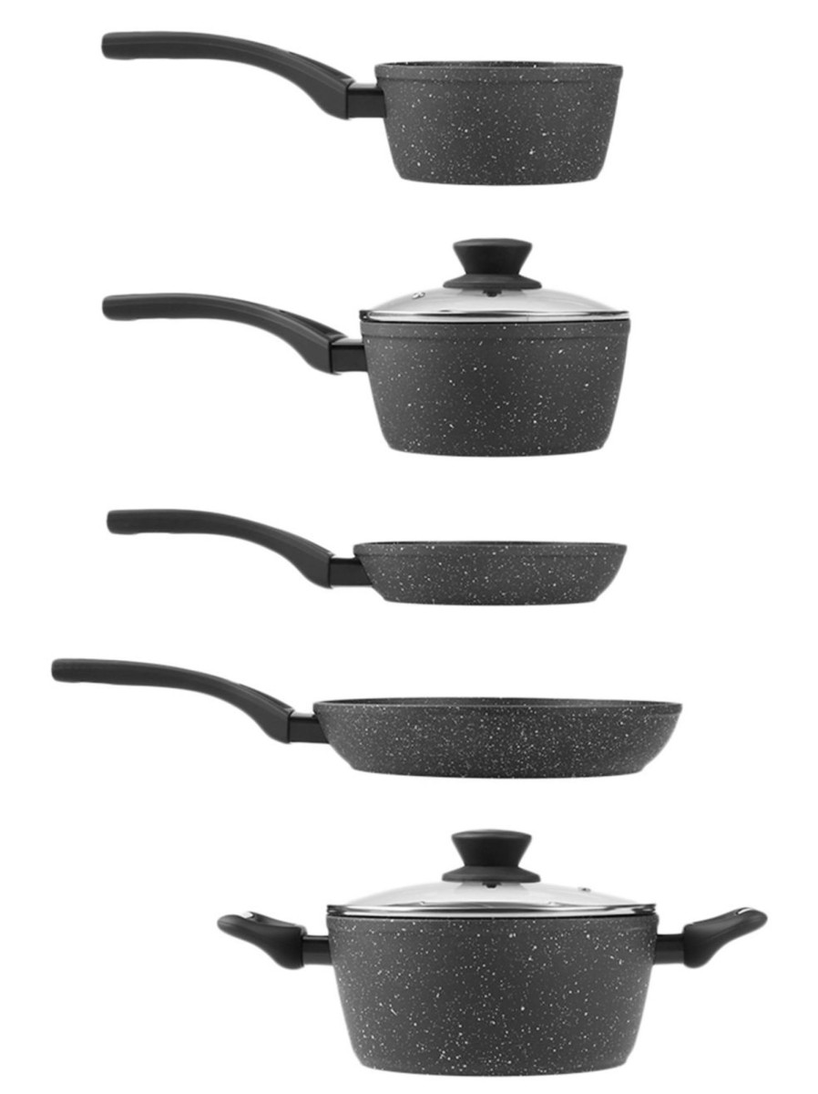 Home Living Anko Cookware | 5-Piece Cookware Set