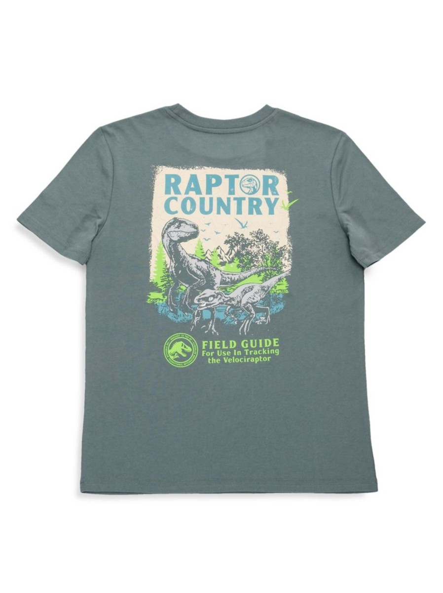 Kids & Baby Jurassic World | Boy'S Merit Patch T-Shirt