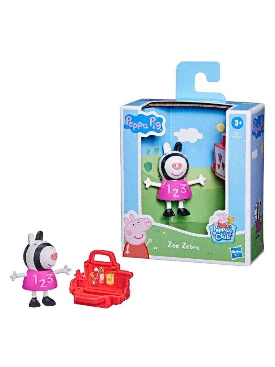 Toys Peppa Pig Action Figures | Peppa'S Fun Friends Zoe Zebra Figure