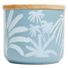 Home Living Anko Utensils & Organization | Small Coastal Palm Canister