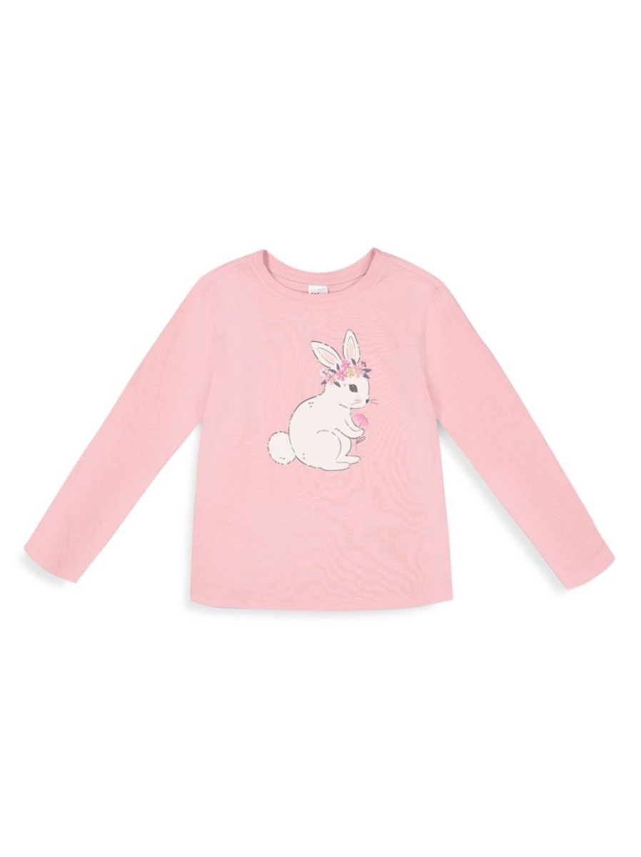 Kids & Baby Anko Toddler Girls | Little Girl'S Long-Sleeve Printed T-Shirt