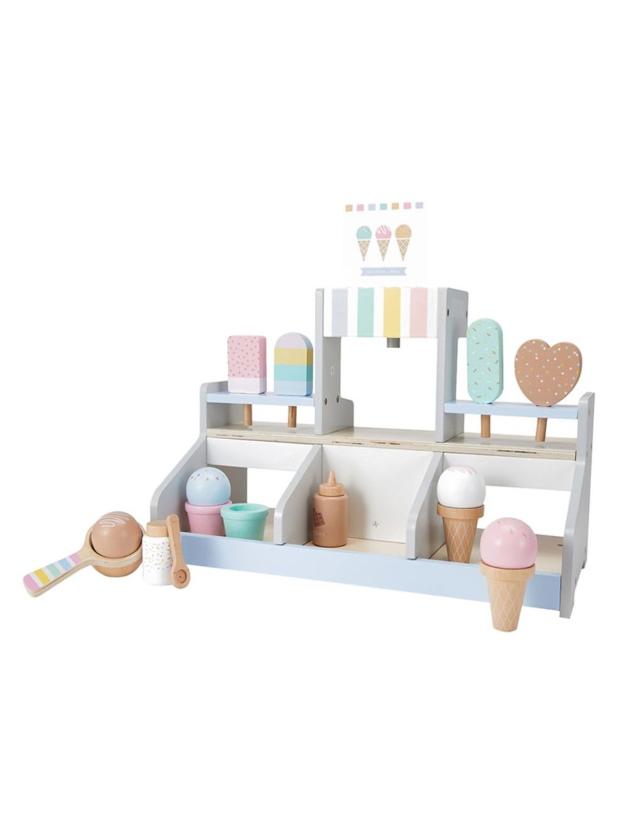 Toys Anko Pretend Play & Dress Up | 18-Piece Wooden Ice-Cream Shop