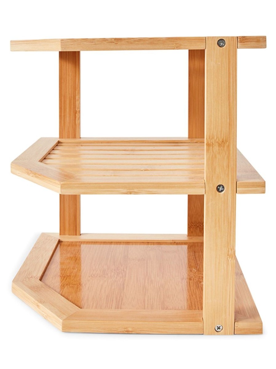 Home Living Anko Utensils & Organization | 3-Tier Bamboo Pantry Shelf