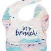 Kids & Baby Tiny Twinkle Nursing & Feeding | Baby'S Mom'S Choice Award Let'S Brunch Mess-Proof Easy Bib