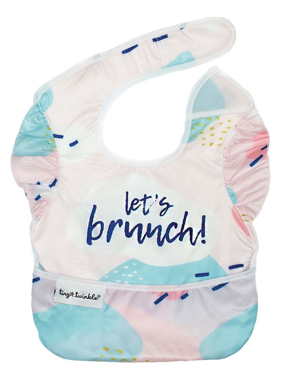 Kids & Baby Tiny Twinkle Nursing & Feeding | Baby'S Mom'S Choice Award Let'S Brunch Mess-Proof Easy Bib