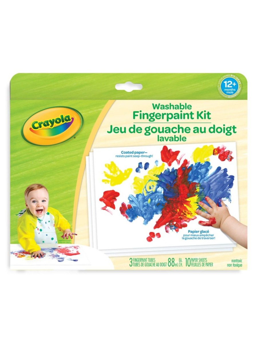 Toys Crayola Arts & Crafts | My First Fingerpaint Kit