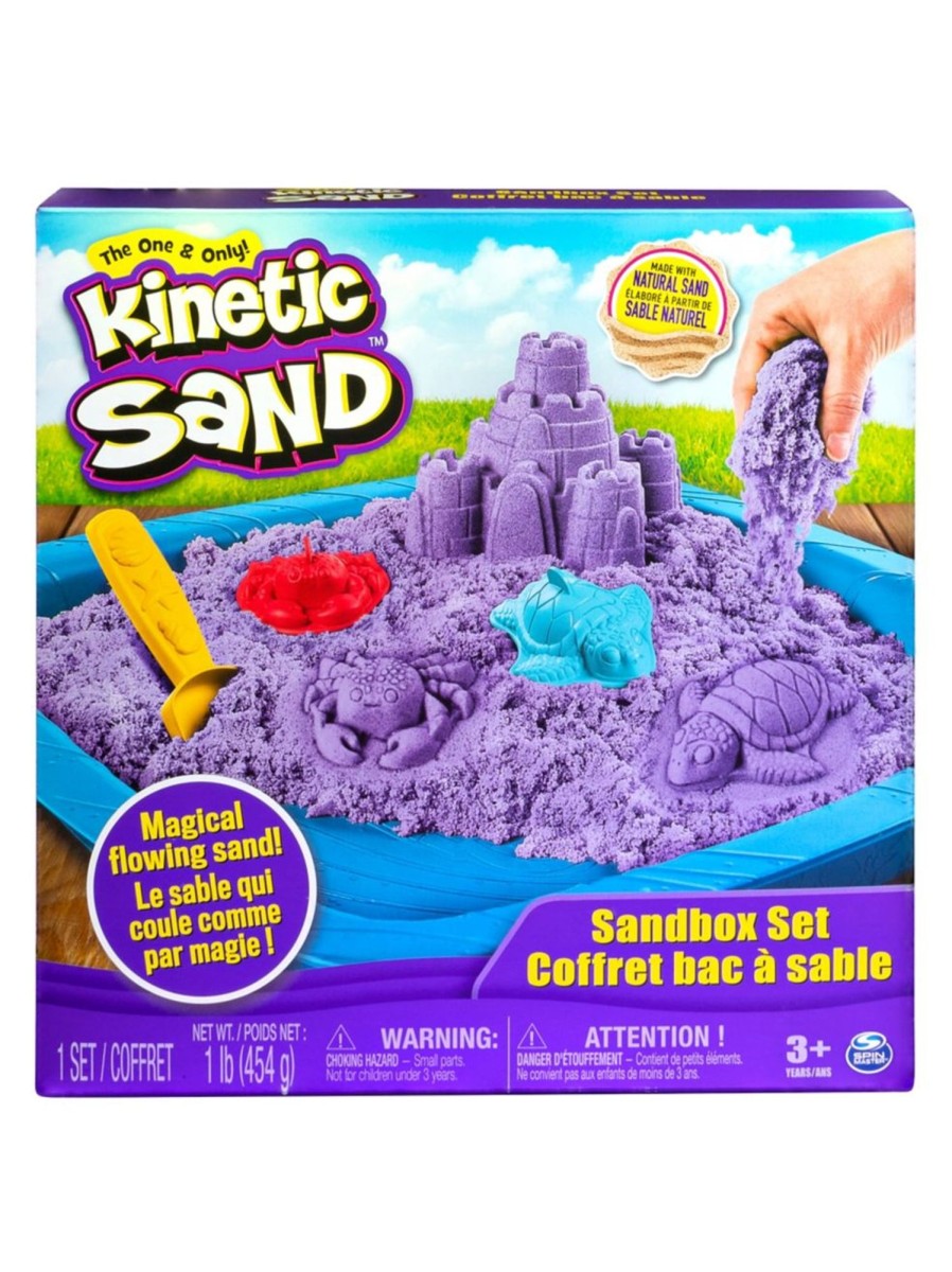 Toys Kinetic Sand Action Figures | Kinetic Sand Sandbox Toy Set