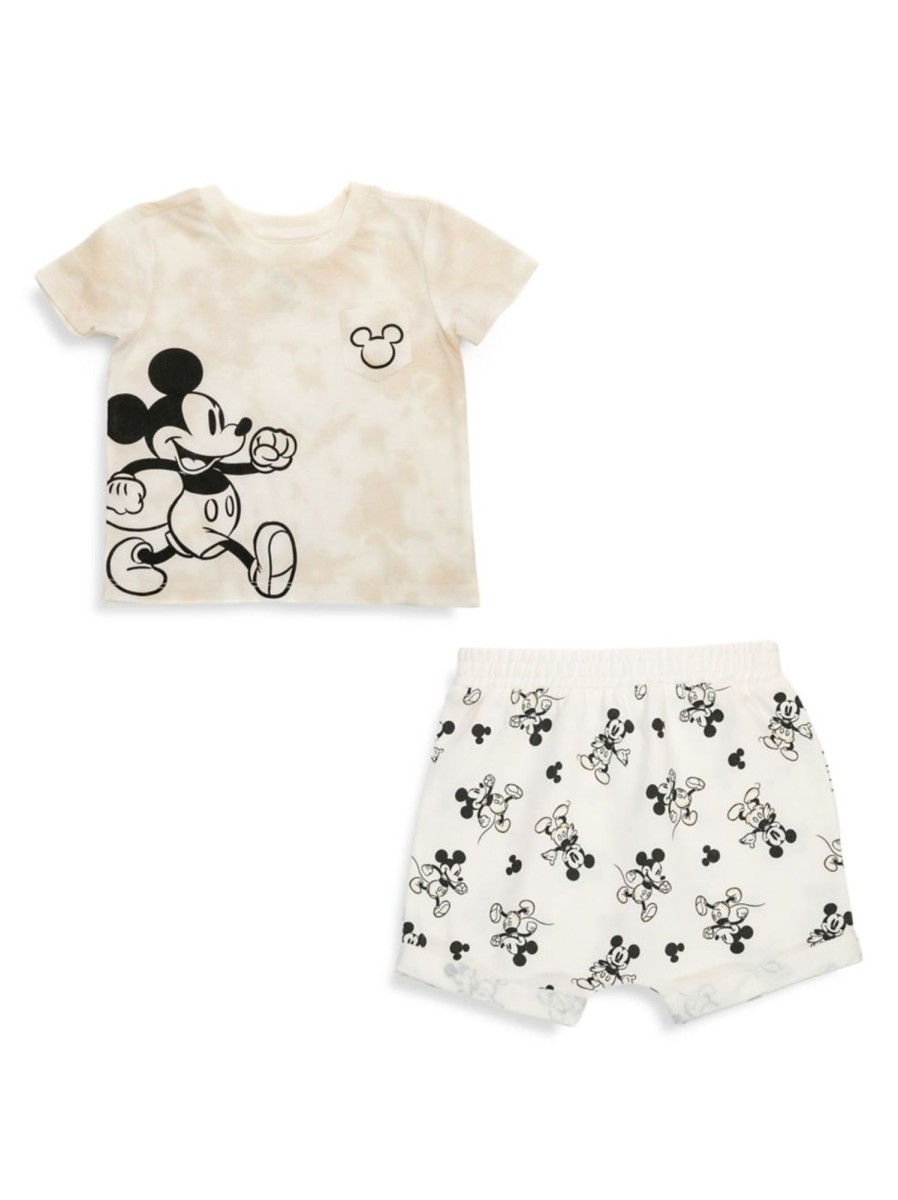 Kids & Baby MicClearance Mouse | Baby'S 2-Piece Walk With Me T-Shirt & Shorts Set