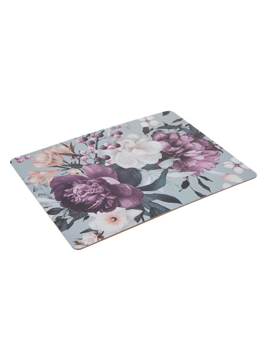 Home Living Anko Linens & Tea Towels | 2-Piece Floral Corkback Placemat Set