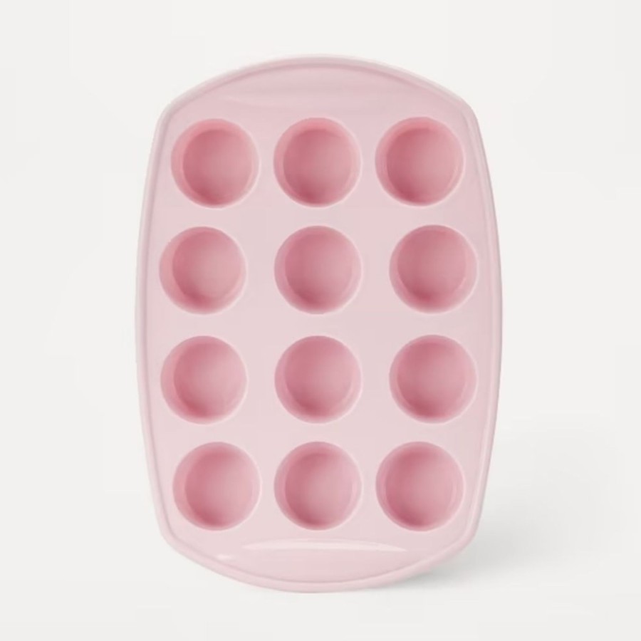 Home Living Anko Bakeware | 12 Cup Silicone Mini Muffin Pan