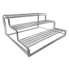 Home Living Anko Utensils & Organization | Chrome Extendable 3-Tier Shelf