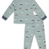 Kids & Baby Anko Toddler Boys | Little Boy'S 2-Piece Dog-Print Pyjama Set