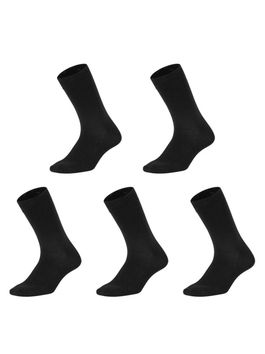 Men & Women Anko Underwear & Socks | Men'S 5-Pair Business Socks