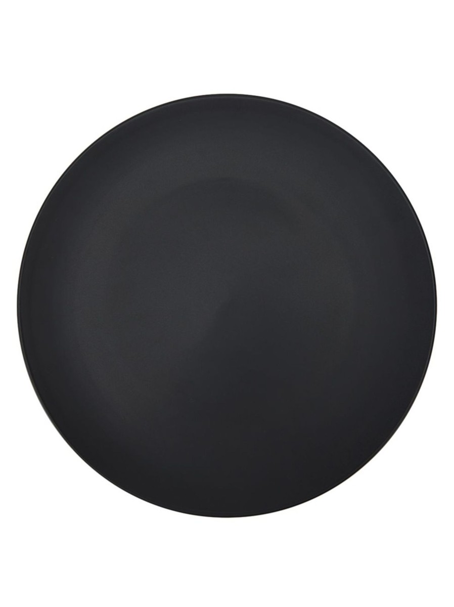 Home Living Anko Dinnerware | Matte Black Dinner Plate