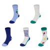 Kids & Baby Anko Underwear & Socks | Kid'S 5-Pack Casual Crew Socks