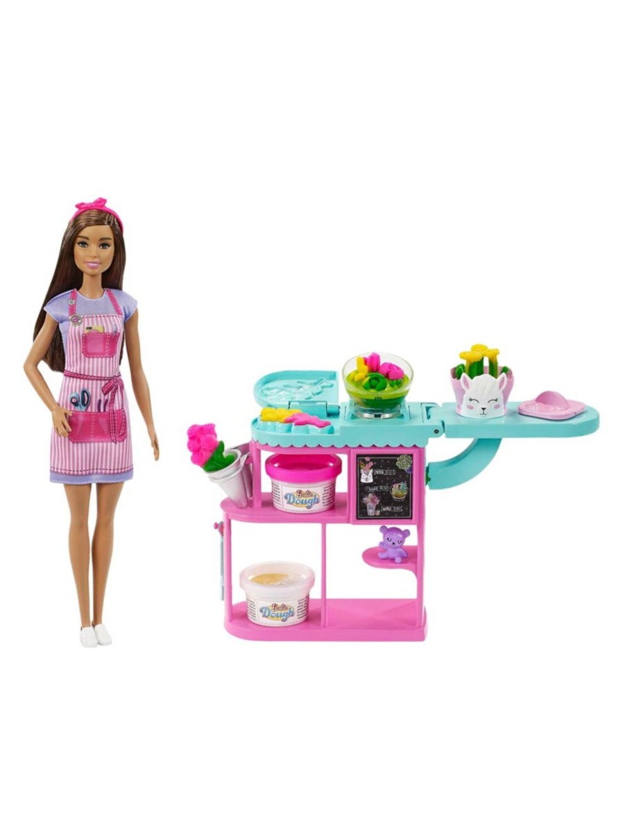 Toys Barbie Dolls & Doll Houses | Barbie Florist Doll And Playset