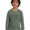 Kids & Baby Anko Toddler Boys | Little Kid'S Tonal-Embroidered Tiger Sweatshirt