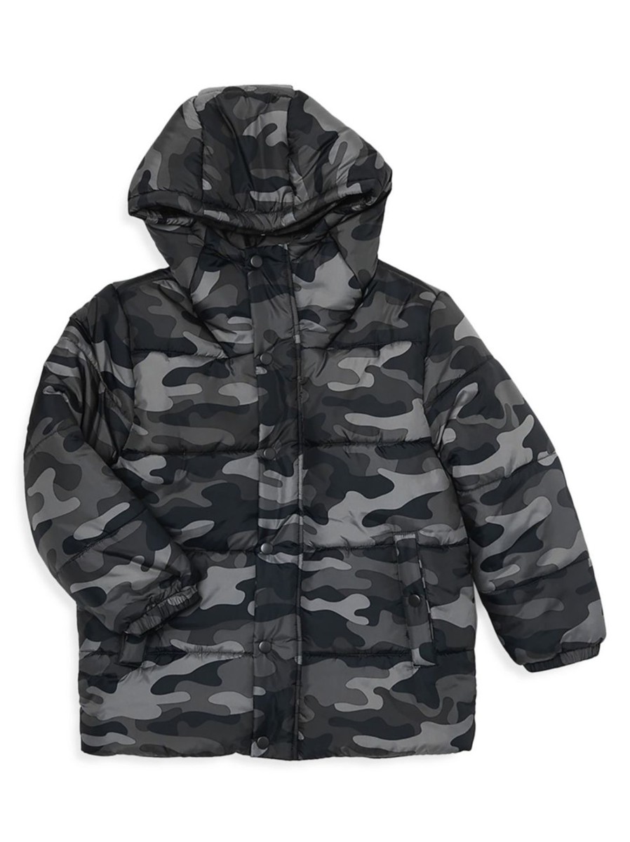 Kids & Baby Anko Girls | Kid'S Camo-Print Puffer Jacket