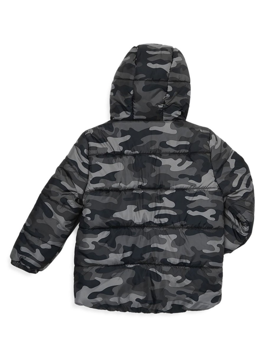 Kids & Baby Anko Girls | Kid'S Camo-Print Puffer Jacket