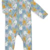 Kids & Baby Anko | Baby Boy'S Organic Stretch Print Cuffed Coverall