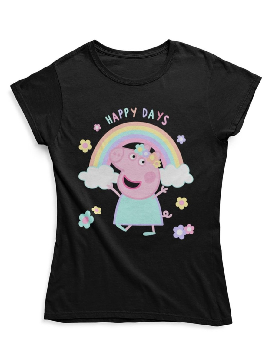 Kids & Baby Peppa Pig | Girl'S Peppa Pig Cap-Sleeve T-Shirt