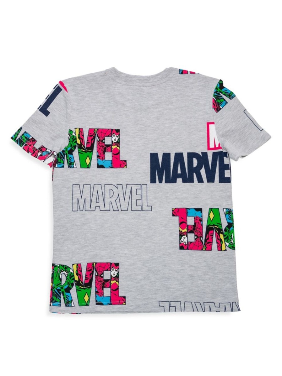 Kids & Baby Marvel | Boy'S Marvel Repeat Logo Graphic T-Shirt