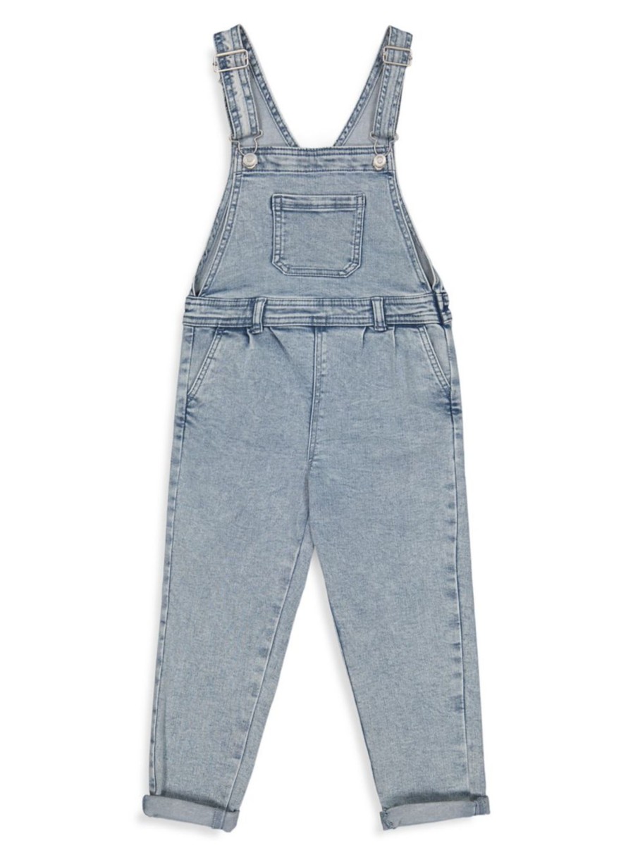 Kids & Baby Anko Toddler Girls | Little Kid'S Denim Overalls