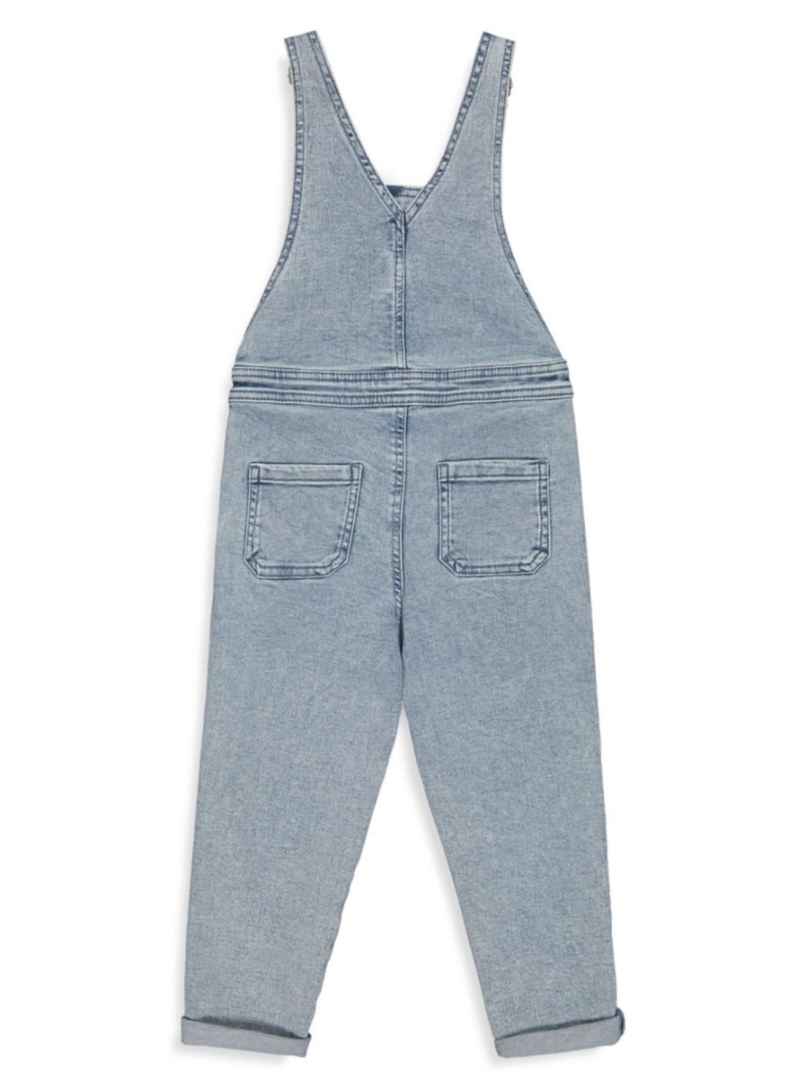 Kids & Baby Anko Toddler Girls | Little Kid'S Denim Overalls