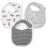 Kids & Baby Anko Nursing & Feeding | 3-Pack Dog-Themed Baby Bibs