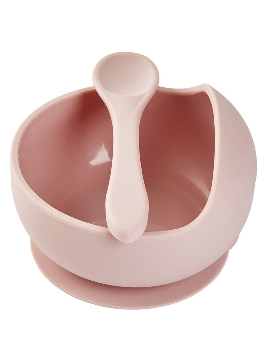 Kids & Baby Anko Nursing & Feeding | Silicone Suction Lip Bowl & Spoon