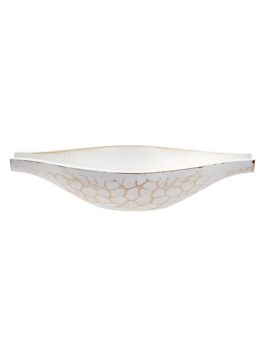 Home Living Anko Decorative Accents | Whitewash Catch All Decor Bowl