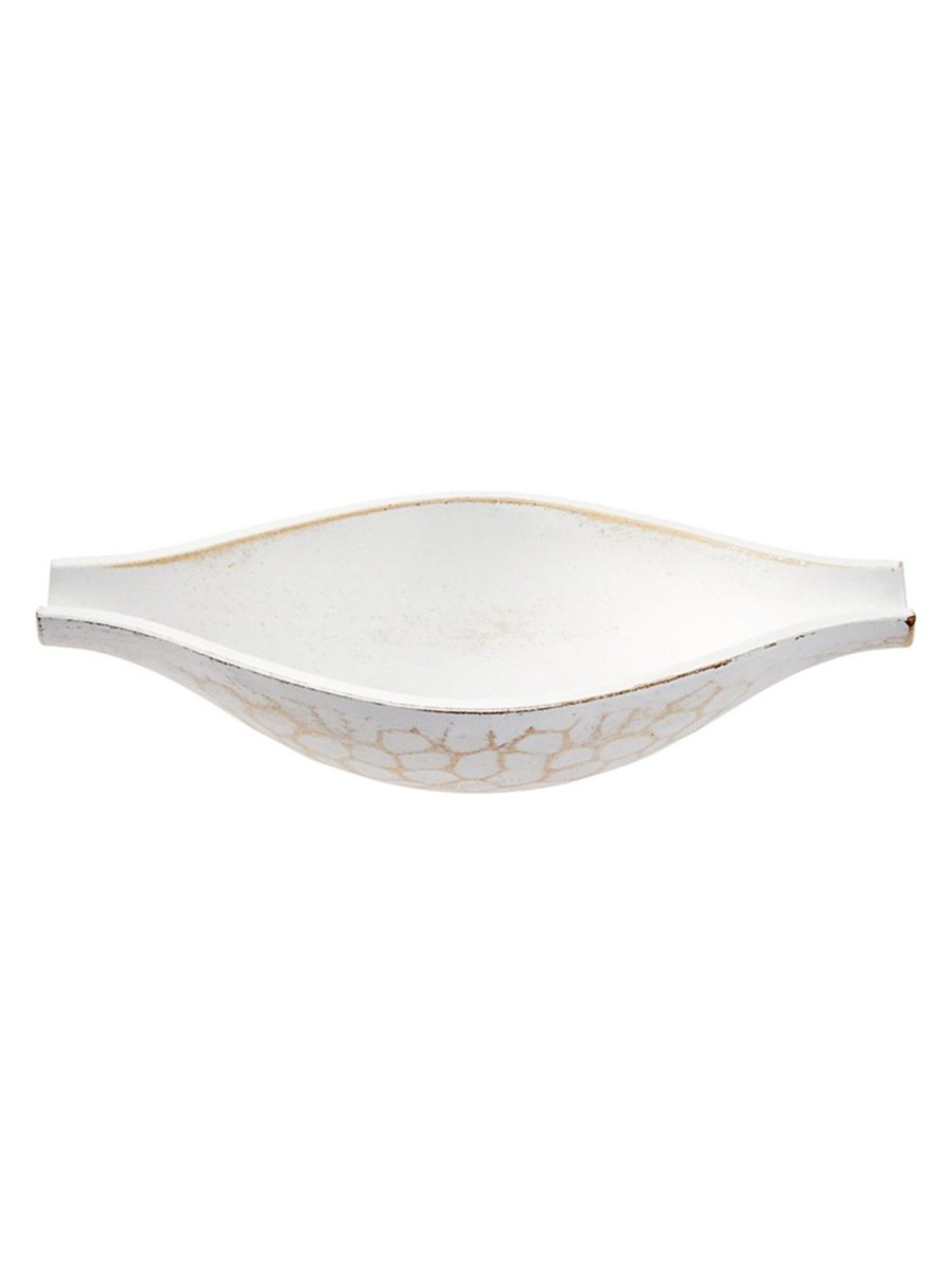 Home Living Anko Decorative Accents | Whitewash Catch All Decor Bowl