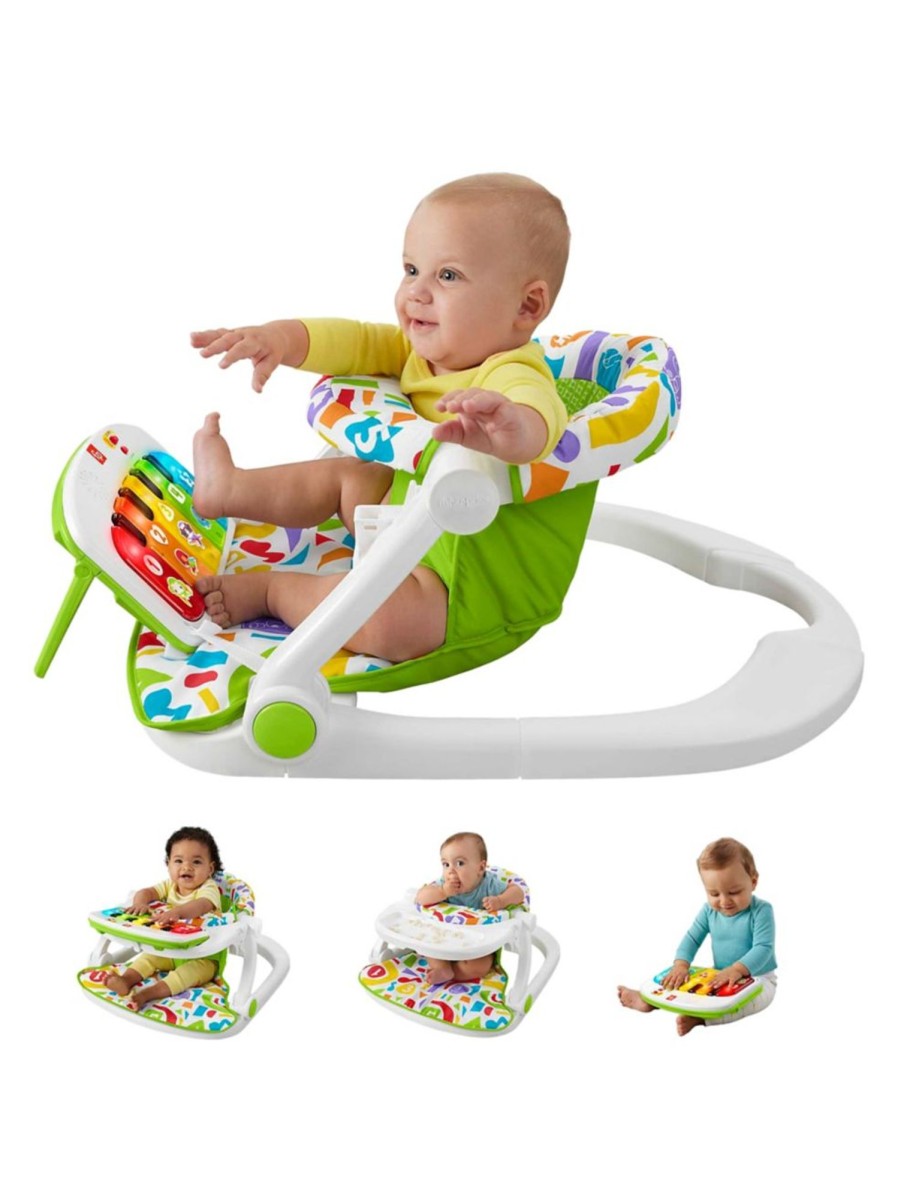 Kids & Baby Fisher Price Nursing & Feeding | Kick And Play Deluxe Sit-Me-Up Seat