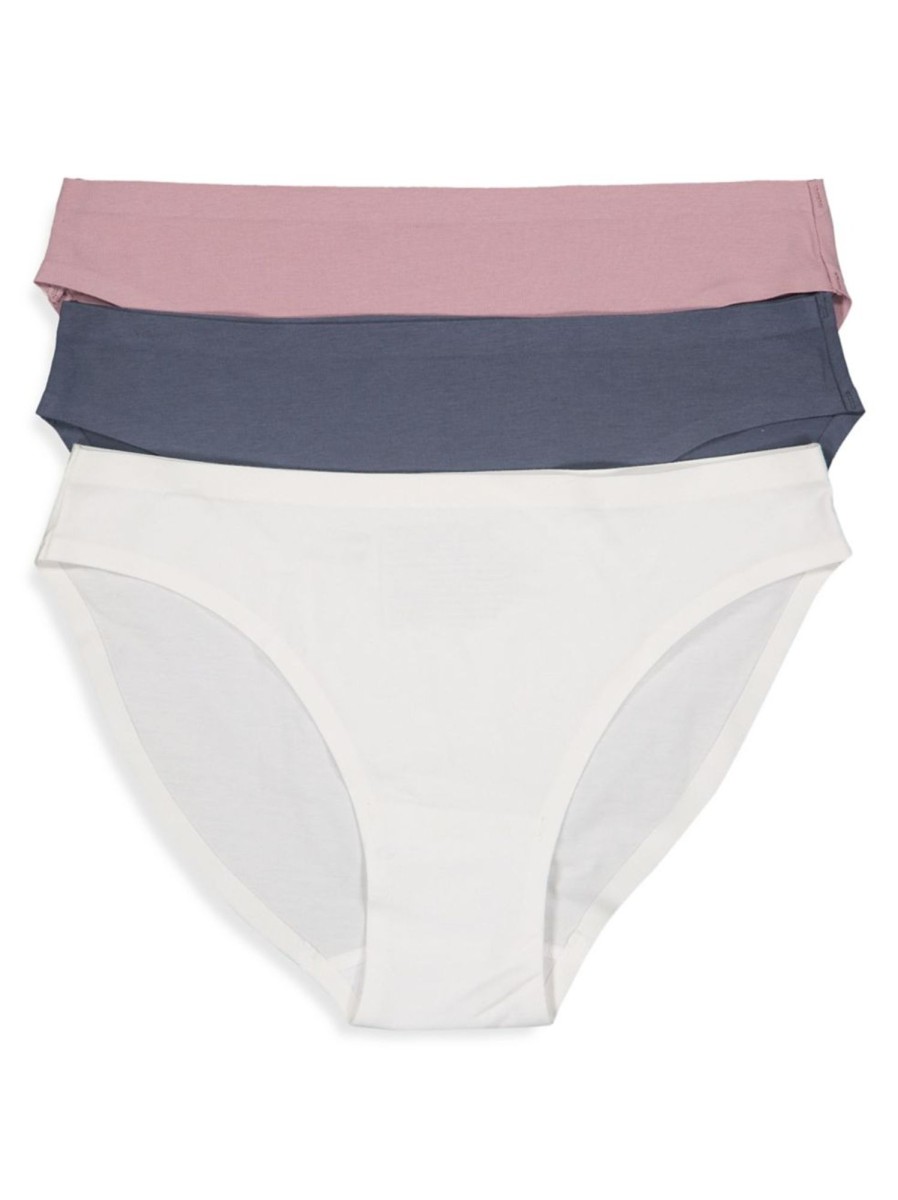 Men & Women Anko Intimates | 3-Pack Outta Sight Bikini-Cut Briefs