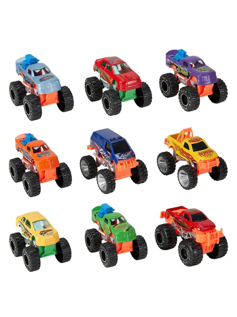 Toys Anko Trains & Vehicles | 9-Pack Monster Trucks Set