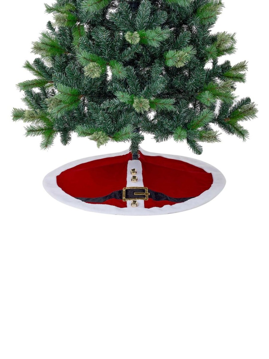 Home Living Anko Decorative Accents | Christmas Santa Bells Tree Skirt