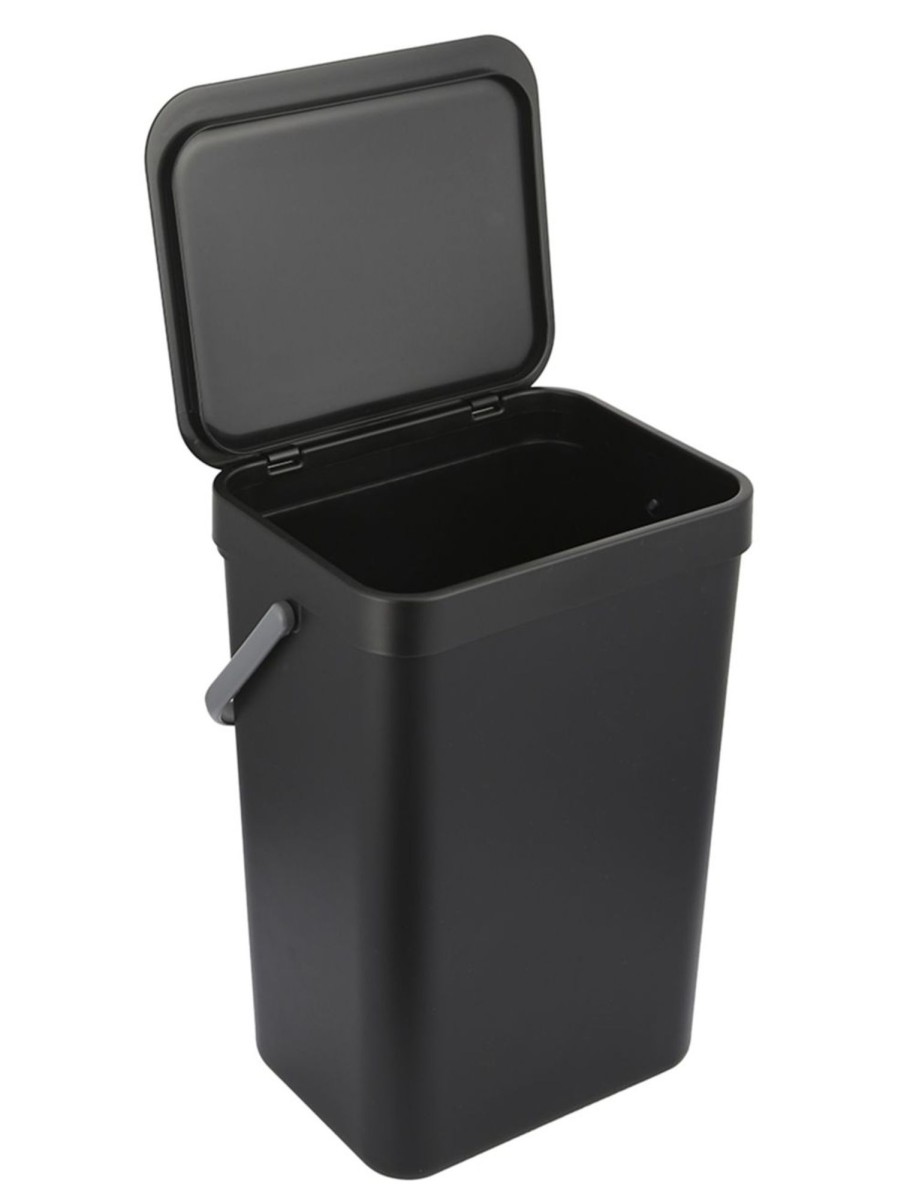 Home Living Anko Containers & Baskets | 12L Rectangular Flip-Top Trash Bin