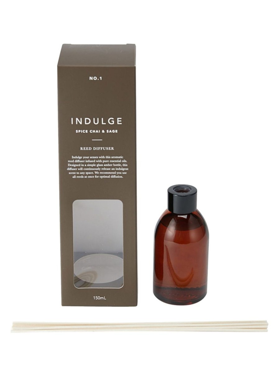 Wellness Anko Diffusers & Essential Oils | Indulge Spice Chai And Sage Reed Diffuser