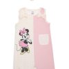 Kids & Baby Minnie Mouse | Baby Girl'S Disney Minnie Polka Dot Romper & Headband 2-Piece Set