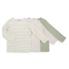 Kids & Baby Anko | Baby Boy'S 3-Piece Ribbed Organic Cotton T-Shirt Set