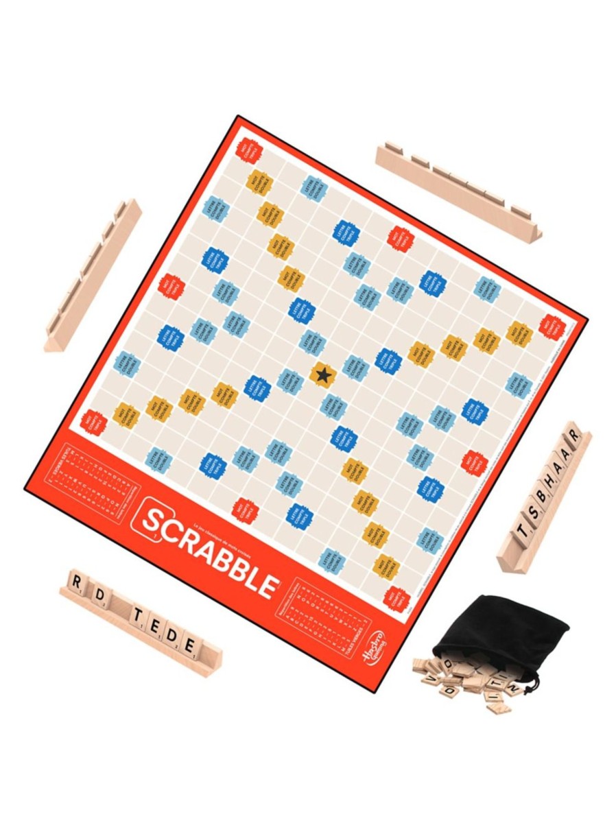 Toys Hasbro Games & Puzzles | Scrabble Classic Board Game - French