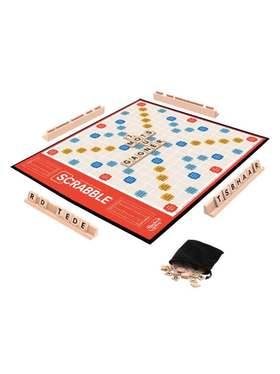 Toys Hasbro Games & Puzzles | Scrabble Classic Board Game - French