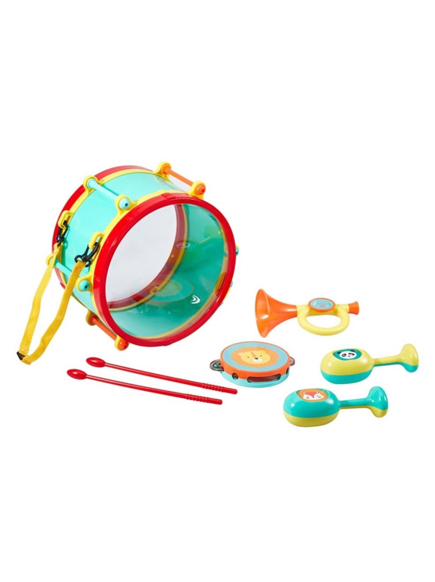 Toys Anko Pretend Play & Dress Up | 7-Piece My Musical Band Drum Set