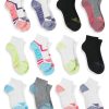 Kids & Baby Hanes Underwear & Socks | Girl'S 12-Pair Low-Cut Socks Set