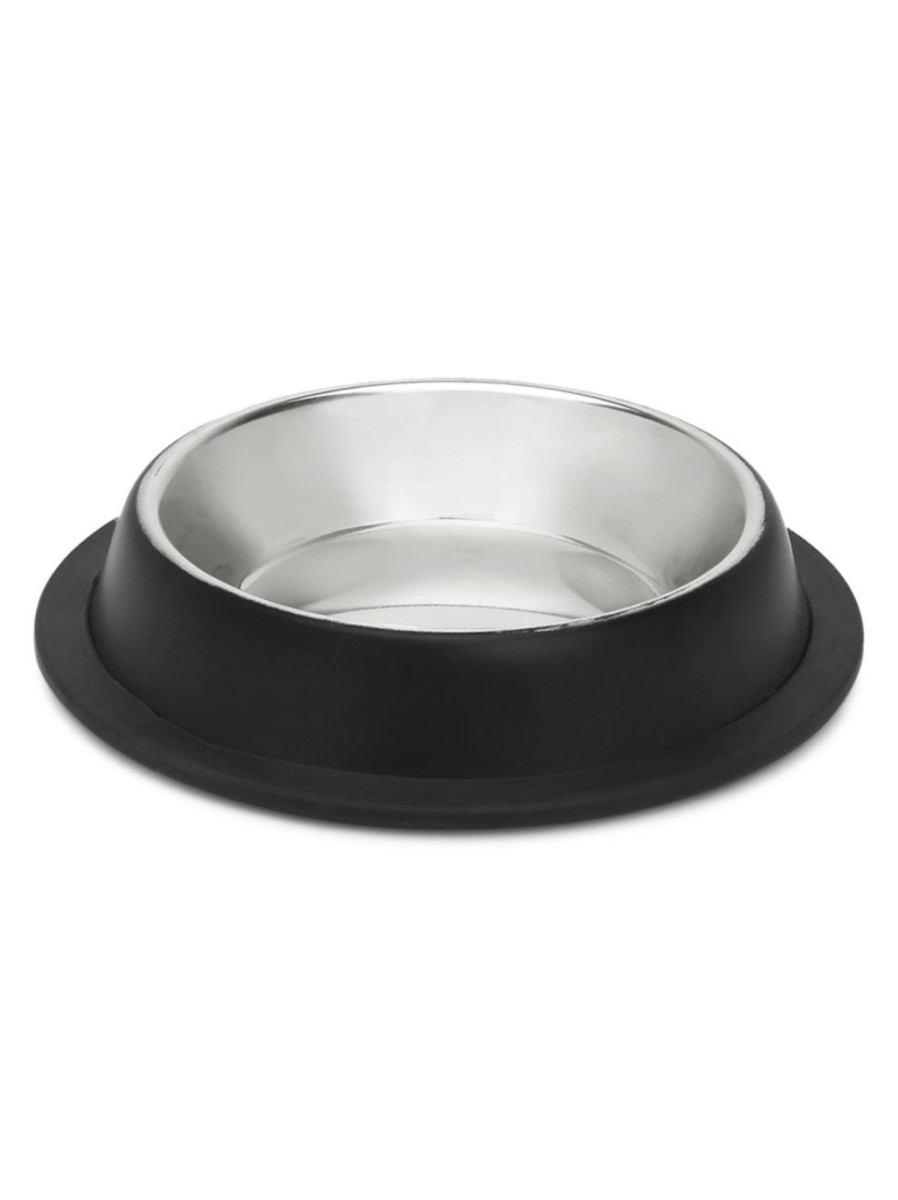 Pets Anko | Stainless Steel And Silicone-Base Cat Bowl