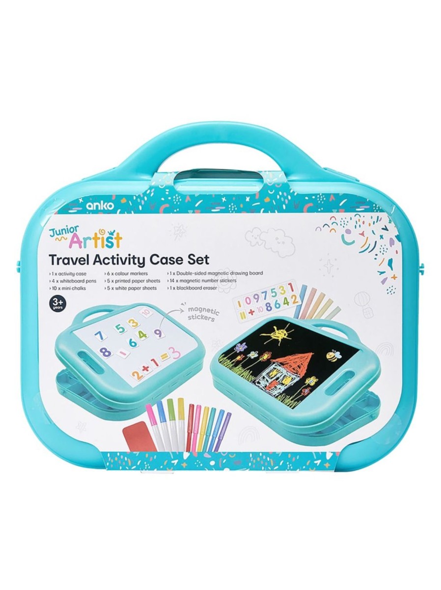 Toys Anko Arts & Crafts | 47-Piece Travel Activity Case Set